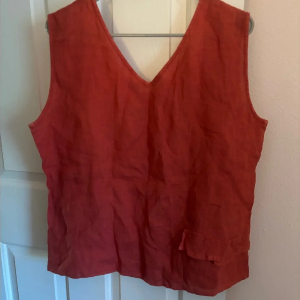 CP shades linen top - lrg - Picture 4 of 4